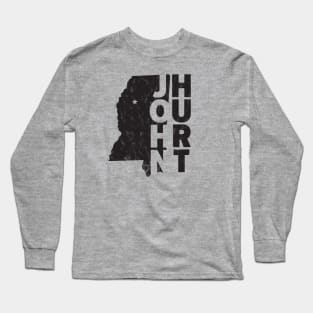 Mississippi John Hurt - Avalon, MS GRUNGE Long Sleeve T-Shirt